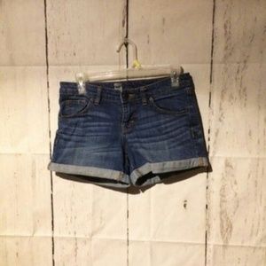 Premium denim shorts